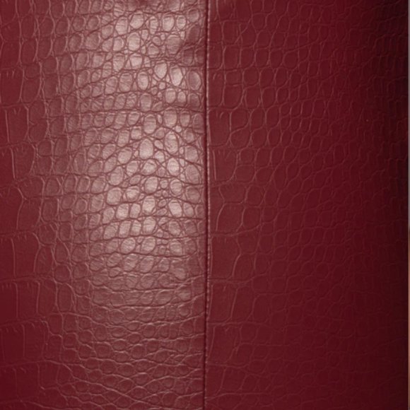 J LUXE BERRY CROC CORSET TOP - Picture 4 of 5